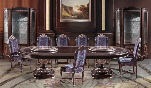 Инкрустированная мебельная композиция для гостиной коллекции ART DECO