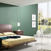 Изящный набор для спальни Mercantini в темном дубе