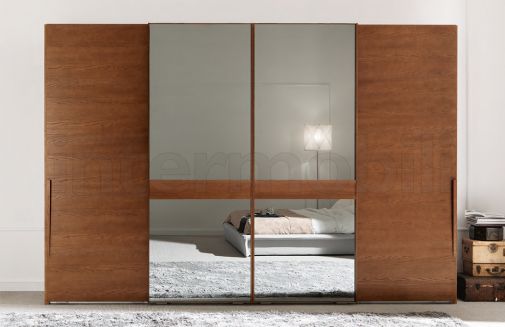 Шкафы-купе с зеркальными створками Abbraccio