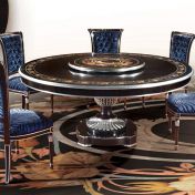 Необычный круглый стол со стульями коллекции Anniversary