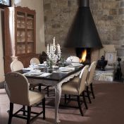 Набор для гостиной-столовой с большим обеденным столом