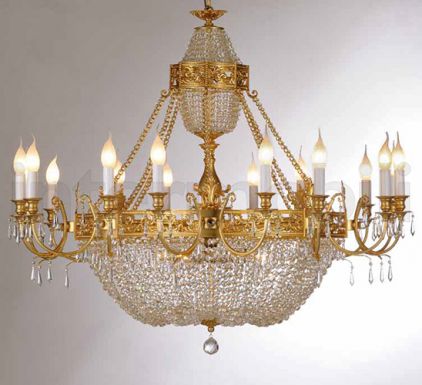 Большая хрустальная люстра коллекции Ciulli 1902