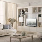 Красивый и богатый гарнитур для гостиной коллекции GEMMA