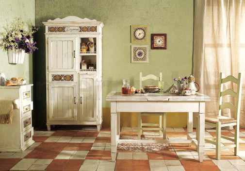 Столовый уголок для кухни в стиле кантри