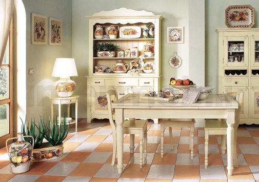Мебельный набор для столовой в стиле кантри