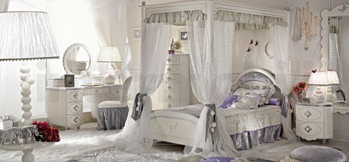 Детская комната в светлых тонах из коллекции ELEGANCE