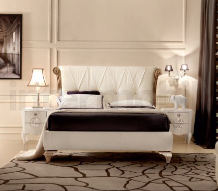 Кровать c мягким изголовьем Kronos