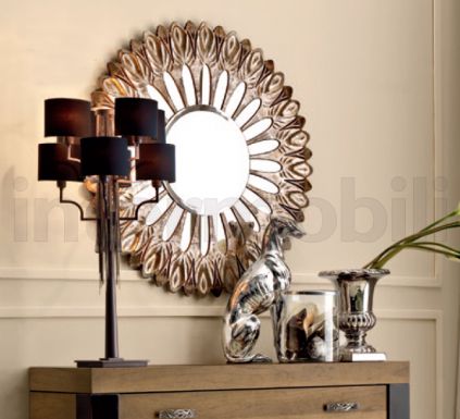 Круглое зеркало Kronos