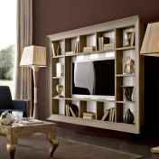 Стенной стеллаж под телевизор OIKOS