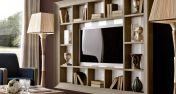 Стенной стеллаж под телевизор OIKOS