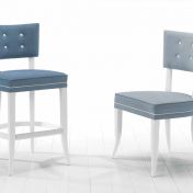 Барный табурет и традиционный стул коллекции CINQUANTA