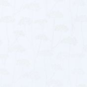 Белая ткань с рисунком петрушки Anise Voile коллекции