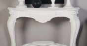 Белоснежная резная консоль Ginevra