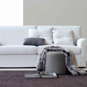 Белый диван-кровать