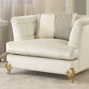 Бежевое кресло King из коллекции Avantgarde