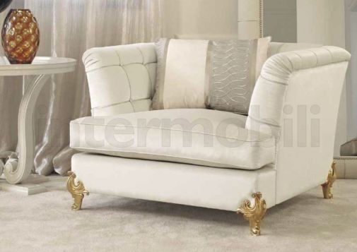 Бежевое кресло King из коллекции Avantgarde