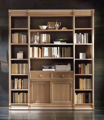 Библиотечная стенка коллекции VICTORIA