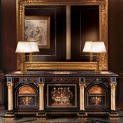 Большое зеркало и комод с тремя дверцами Bazzi.