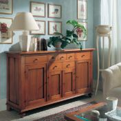 Большой буфет CORTESE из натурального дерева