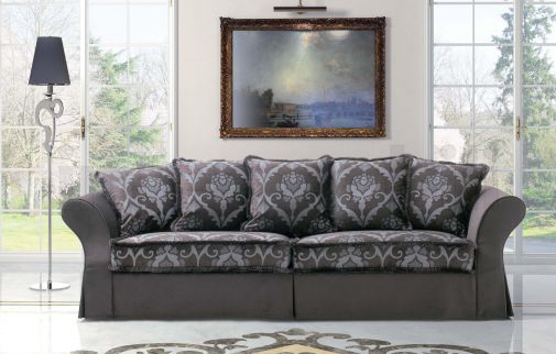 Большой диван от мебельной фабрики Asnaghi