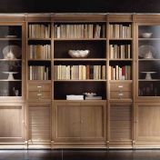 Большой книжный шкаф коллекции VICTORIA