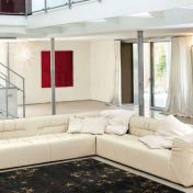 Диван Nuvola с драпировками