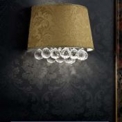 Бра с золотым абажуром
