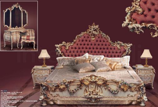 Царская мебель для спальной комнаты.