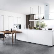 Кухня Cloe белый шелк