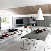 Кухня Kalea пепельная