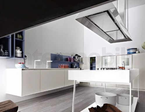 Кухня Kora New белый пепел