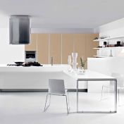 Кухня Ariel белый ясень