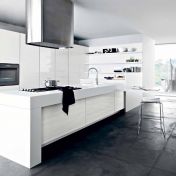 Кухня Frida белая сосна