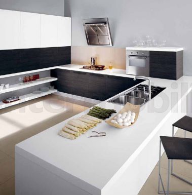 Кухня Frida серый дуб