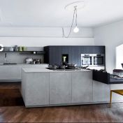 Кухня Kalea дуб и экоцемент