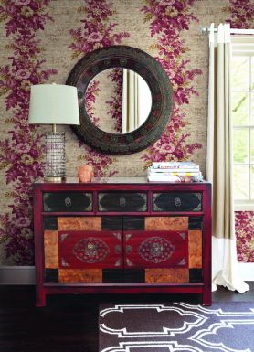 Ceylon - обои бумажные с ярким принтом.