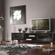 Черная тумба для ТВ