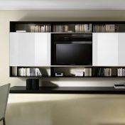 Черно-белый комплект для гостиных NESTOS