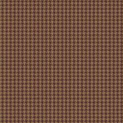Chesterfield Houndstooth - Cranberry