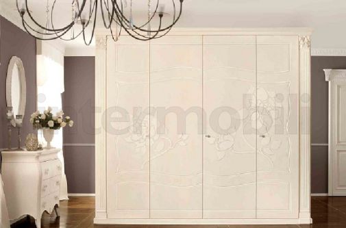 Четырехстворчатый распашной шкаф FLORES