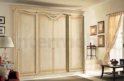 Четырехстворчатый шкаф-купе FENICE