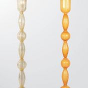 Цветные стеклянные торшеры