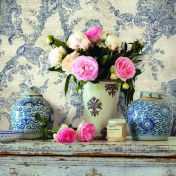 Цветочные обои из коллекции Ceylon.