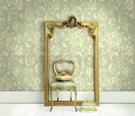 Цветочный рисунок на фоне состаренного дерева