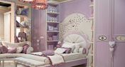 Детская комната из коллекции FANTASY в лиловых тонах