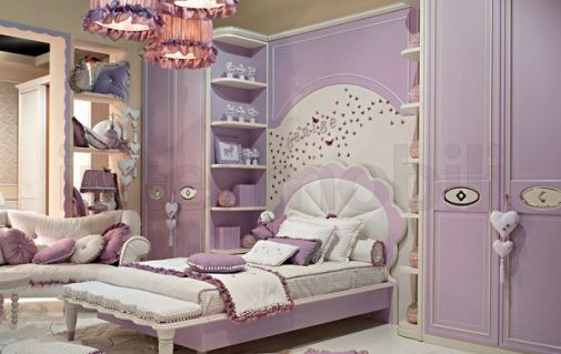 Детская комната из коллекции FANTASY в лиловых тонах