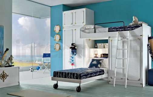 Детская комната с морскими мотивами