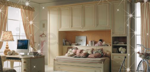 Детский гарнитур для девочки из коллекции CAMERETTE