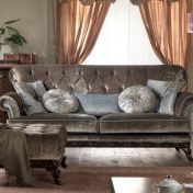 Диван и большой пуф из коллекции LEVI