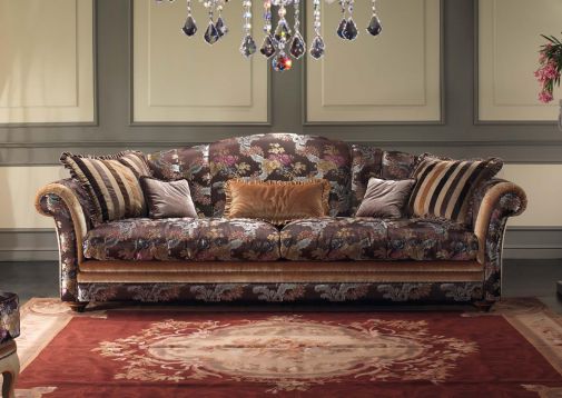 Диван с пуфом PUSHKAR из новой коллекции фабрики Bedding